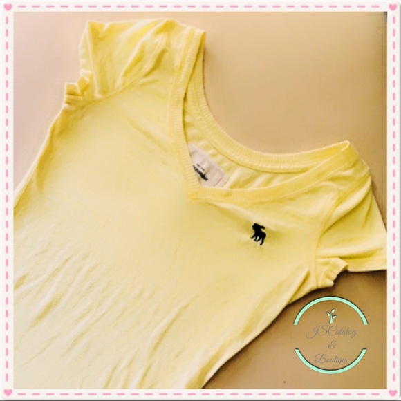 abercrombie kids Other - Abercrombie Kids Yellow Girls T-Shirt Size S